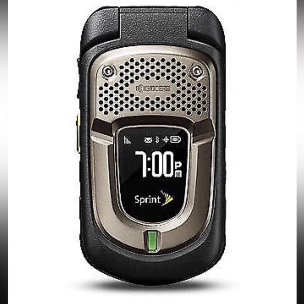 . Kyocera Dura Flip Phone Sprint Rugged Cell Phone NEW No Box Basic Phone TESTED